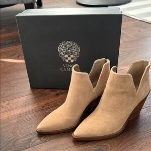 Vince Camuto Women's Tan Ankle Booties